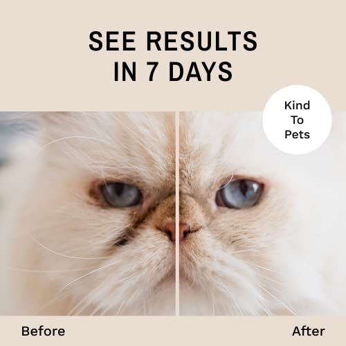 Tear Stain Remover Powder for Dogs and Cats. Natural (Medium 1.4 oz)
