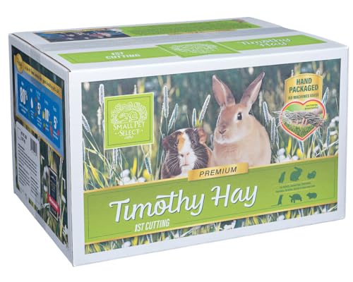 1st Cutting Timothy Hay for Rabbits & Guinea Pigs (20 Pound (Pack of 1))