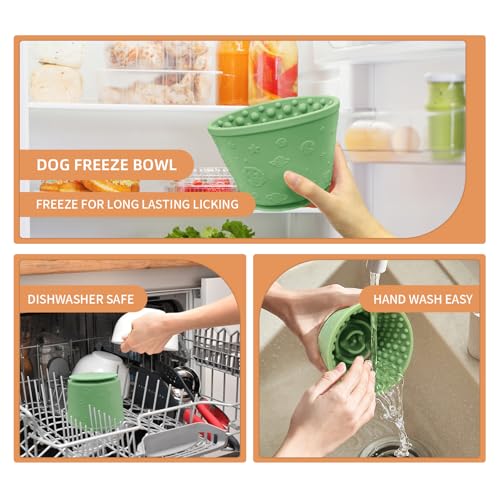 Dog Lick Bowl (M-L / Green)
