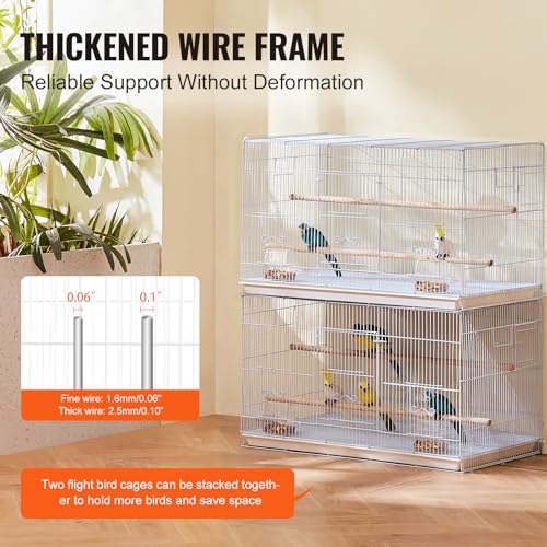 30 inch Flight Bird Cage (White)