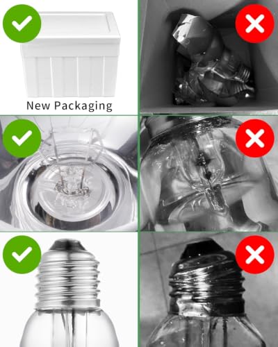 250W R40 Red Heat Lamp Bulbs (Red / 8 Pack)