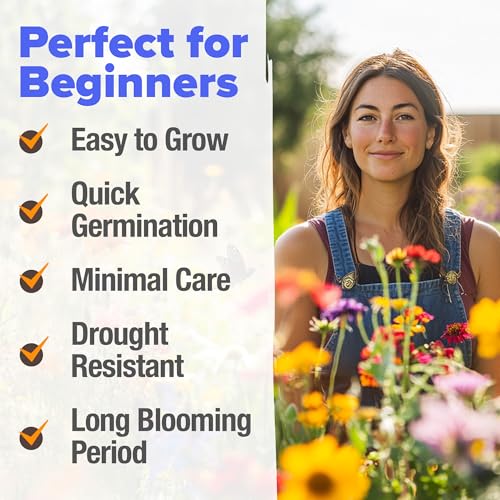 Premium Wildflower Seeds Bulk Mix