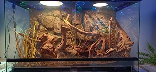 Fake Desert Dry Grass Reptile Plants Bearded Dragon Terrarium Décor (F-fake Desert Dry Grass)