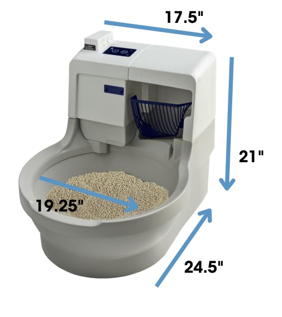 Whoosh Self Cleaning Cat Litter Box with App Control