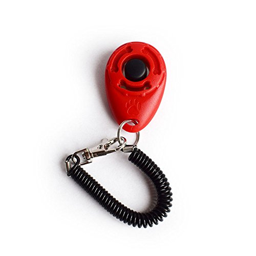 4 Pack Dog Training Clicker with Wrist Strap