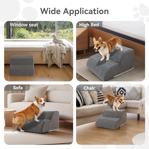2 Steps Dog Stairs for Sofas & Chairs