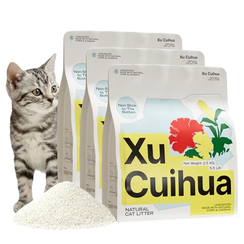 Natural Cat Litter Unscented (5.5 lb × 3 / Unscented)