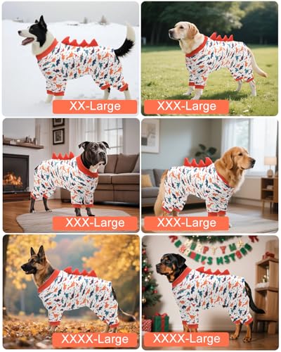Dinosaur Costume Dog Pajamas (XX-Large / Dinos#2)