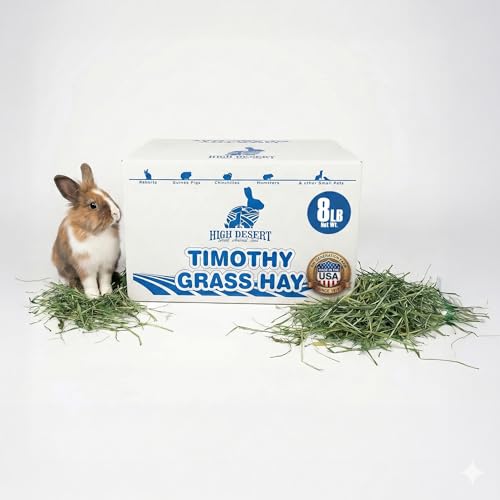 2nd Cutting Timothy Hay for Rabbits (8 Pound (Pack of 1))