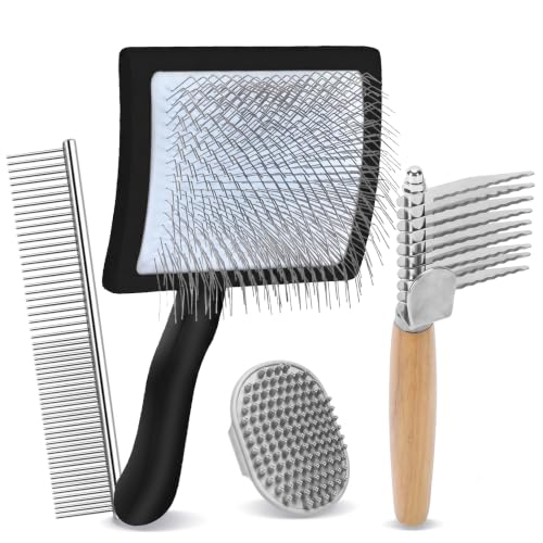 Slicker Brush for Dogs (Black)