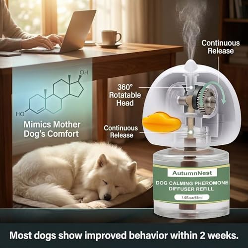 4 Pack Dog Calming Diffuser Kit (Duck Diffuser (with Light))