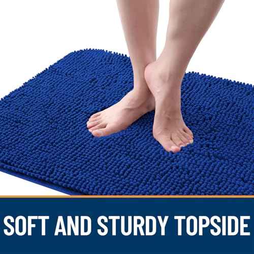 Dog Door Mat for Muddy Paws 50x30 (Royal Blue / 50" X 30")