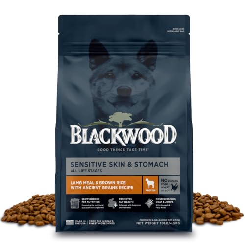 Sensitive Premium Dry Dog Food (Lamb Meal & Brown Rice with Ancient Grains / 10 Pound (Pack of 1))