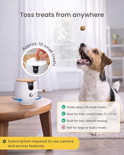 Mini 360° Pet Camera [Paid Plan Required to Activate] (Mini 360° Camera / Subscription Required to Activate)