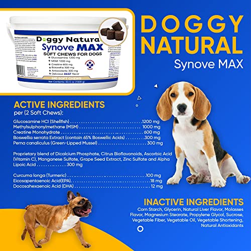 Synove Max Soft Chews for Dogs