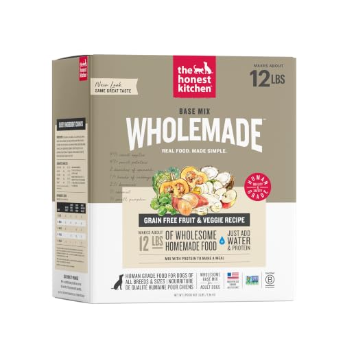 Wholemade Grain Free Dog Food Base Mix (3 Pound (Pack of 1))