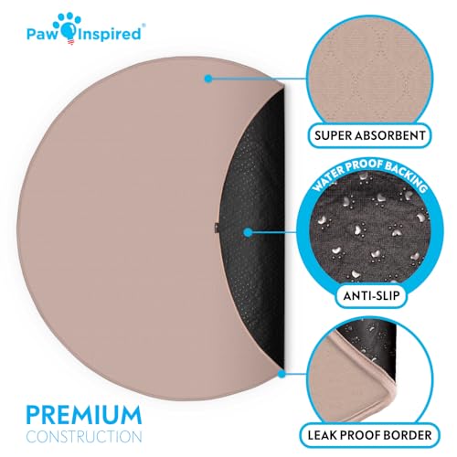 Round Washable Pee Pads for Dogs (60" (1 pack))