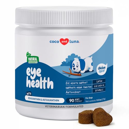 Dog Eye Vision Supplement for Tear Stain