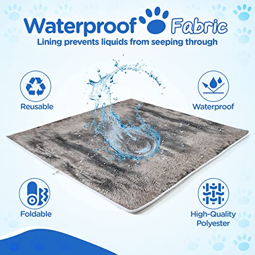 PupProtector Waterproof Throw Blanket (Dark Grey / Original (60" L x 50" W))