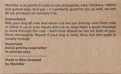 The Natural Dog Shampoo Bar Soap for Itchy Skin Relief (Two 3.5oz (100g) soap bars)