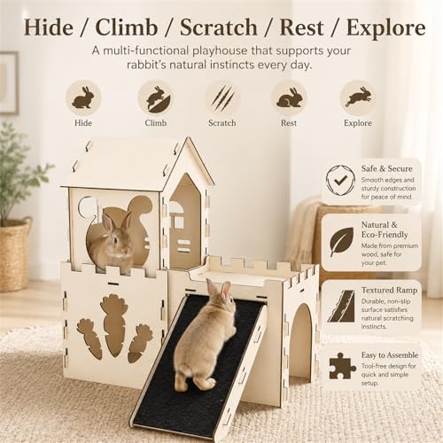 Large Bunny House and Hideouts
