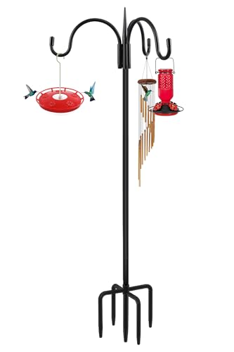 Three Shepherd Hooks for Outdoor (76 Inch)