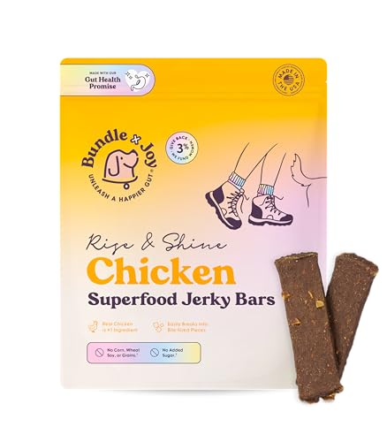 Chicken Superfood Bar Dog Treats (5 Ounce (Pack of 6))