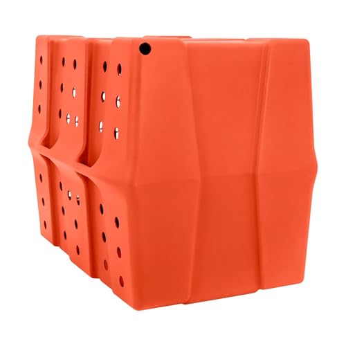 Dakota 283 Canine Rough and Tough Economy Dog Crate (X-Large / Orange)