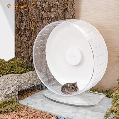 Super Silent Hamster Exercise Wheels (Medium / White)