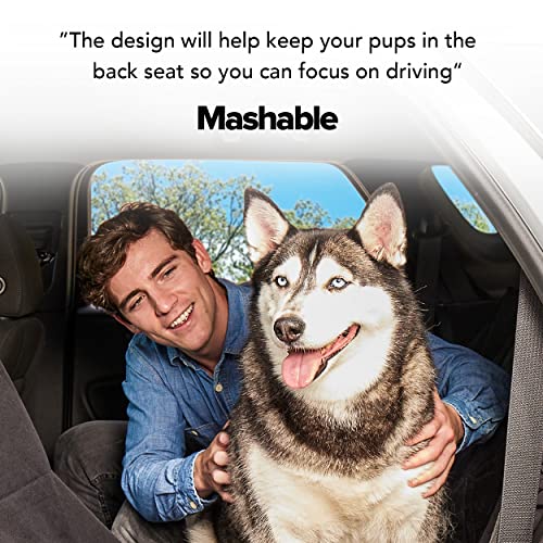 Dog Car Seat Cover (XL – Fits Large SUVs & Full-Size Trucks / Gray Camo)
