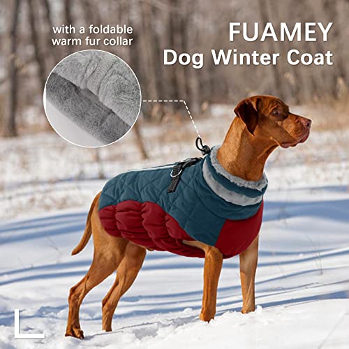 Dog Coat for Large Dogs (Dark Blue / XXXL(chest:43in))