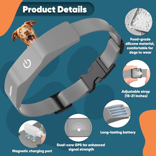 GPS Wireless Dog Fence (Grey)