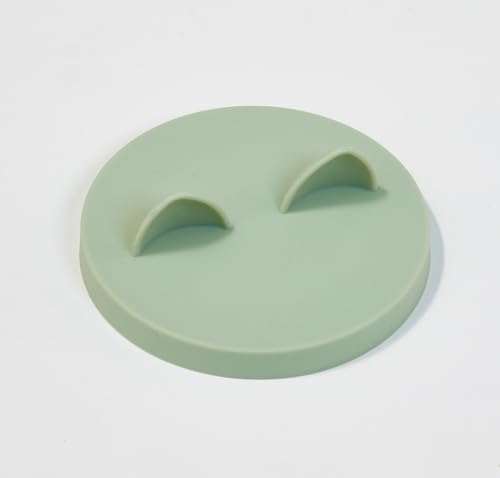 Cat Food Can Lids for 3oz Small Pet Cans (Light Green)