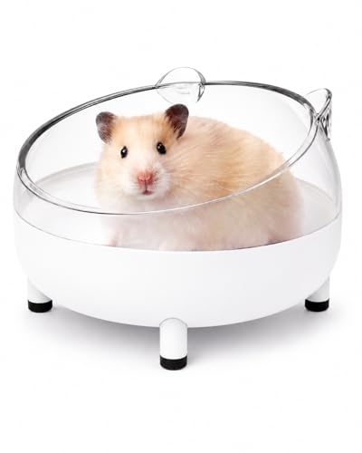 Hamster Sand Bath Container (bathtub-white)