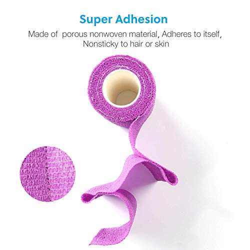 Pet Wrap Self (4 Inch (Pack of 3) / Solid Color B)