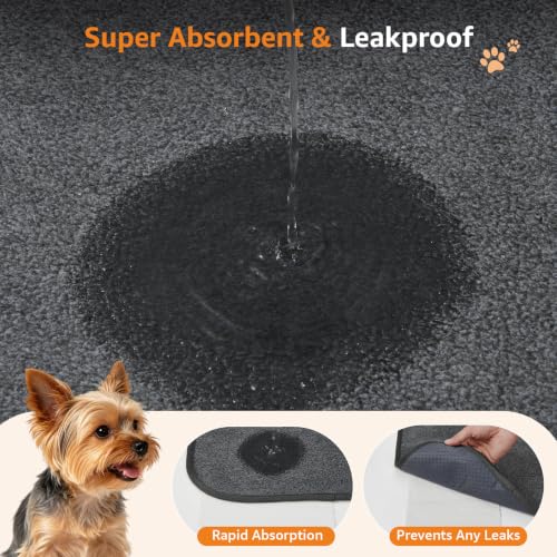 Washable Pee Pads for Dogs (72"*72" Gray&Green)