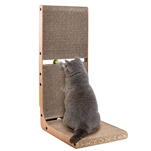 L Shape Cardboard Cat Scratcher