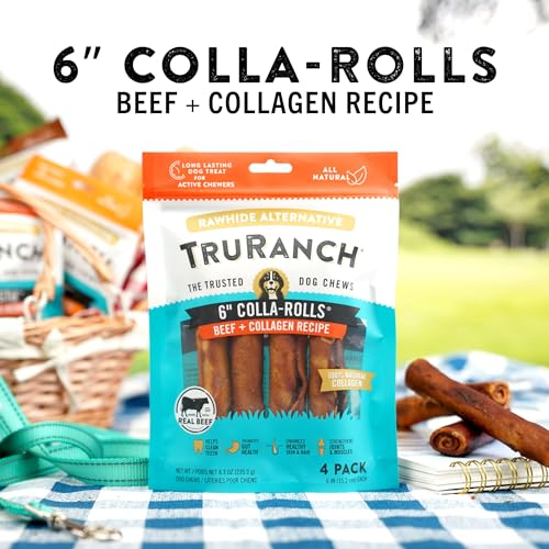 6" Collagen Rolls for Dogs