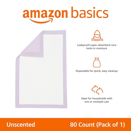 Cat Pee Pads Odor Control (80 Count)