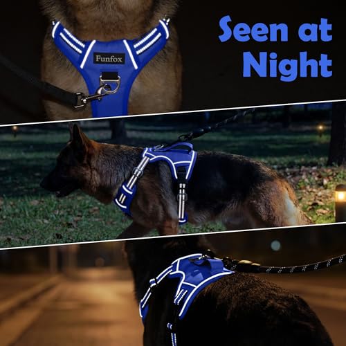 Dog Harness No Pull (Blue / Small)