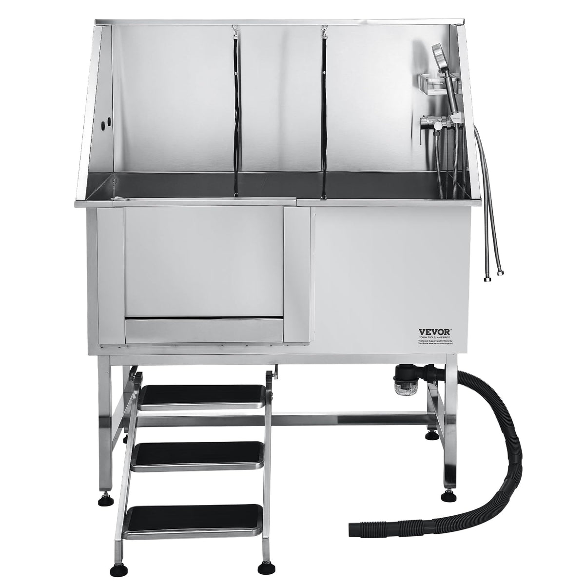 Stainless Steel Dog Washing Station (50 inch)