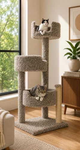 Deluxe Cat Tree (Speckled)