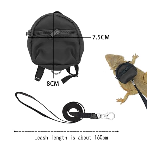 Crested Geckos Backpack Carrier (Green)