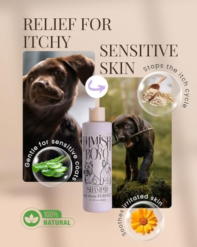 Oatmeal Dog Shampoo for Itchy Skin & Allergies