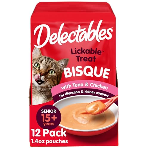 Lickable Wet Cat Treats (1.4 Ounce (Pack of 12))