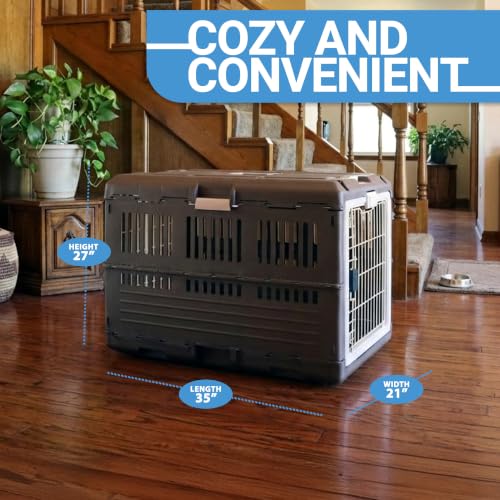 Collapsible Pet Carrier for Large Dogs & Cats (35.0"L x 21.0"W x 27.0"H / without kit)