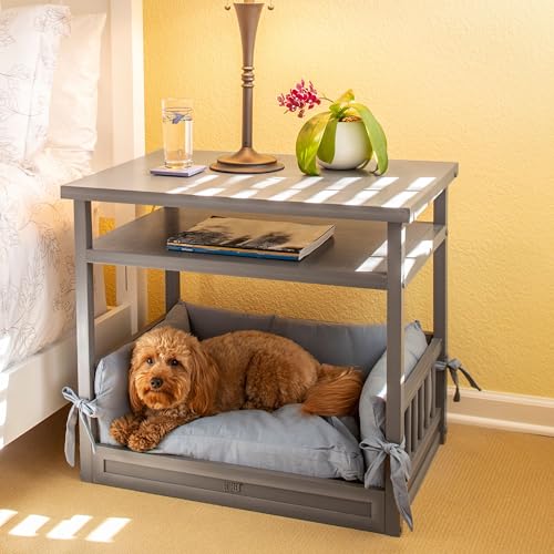 ECOFLEX® Nightstand Dog Bed (Grey)