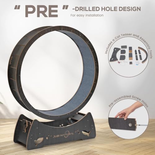50" XL Cat Exercise Wheel (BLACK / 50")