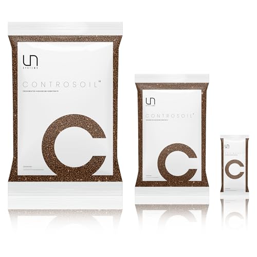 Controsoil Freshwater Aqua Soil Substrate for Fish (3 Liters (2.7 kg) / Brown - Normal)