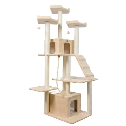 Multi Level Cat Tree Tower with Condos